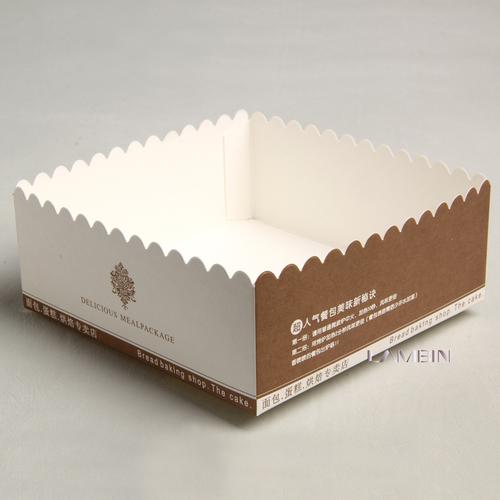 首页 03  供应产品 03 包装印刷工厂定制食品级环保白卡纸蛋糕盒